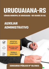 Auxiliar Administrativo - Câmara de Uruguaiana-RS