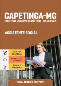 Assistente Social - Prefeitura de Capetinga - MG