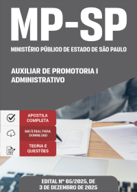 Auxiliar de Promotoria I - MP-SP