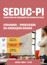 Professor de Língua Espanhola - SEDUC-PI