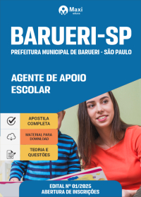 Agente de Apoio Escolar - Prefeitura de Barueri-SP