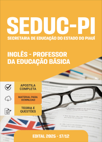 Professor de Língua Inglesa - SEDUC-PI