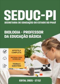 Professor de Biologia - SEDUC-PI