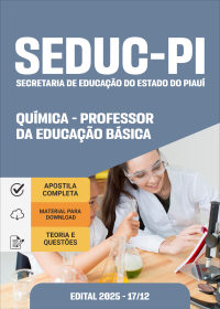 Professor de Química - SEDUC-PI