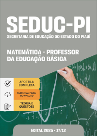 Professor de Matemática - SEDUC-PI