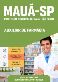 Auxiliar de Farmácia - Prefeitura de Mauá-SP