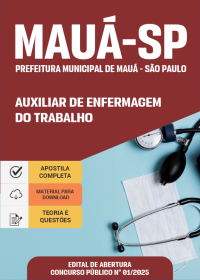 Auxiliar de Enfermagem do Trabalho - Prefeitura de Mauá-SP