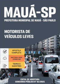 Motorista de Veículos Leves - Prefeitura de Mauá-SP