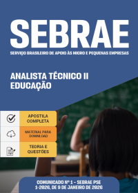 Analista Técnico II - Educação - SEBRAE