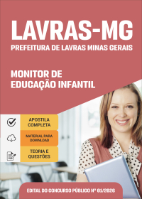 Monitor de Educação Infantil - Prefeitura de Lavras-MG