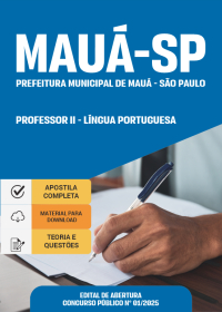 PEB II - Língua Portuguesa - Prefeitura de Mauá-SP