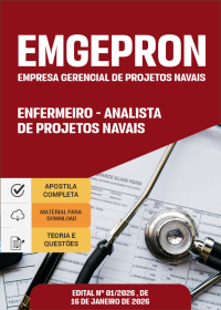 Analista de Projetos Navais - Enfermeiro - EMGEPRON
