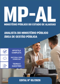 Analista do Ministério Público - Área Gestão Pública - MP-AL