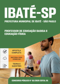Professor de Educação Basica II - Educação Física - Prefeitura de Ibaté-SP