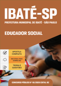 Educador Social - Prefeitura de Ibaté - SP
