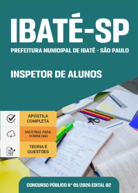 Inspetor de Alunos - Prefeitura de Ibaté - SP