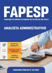 Analista Administrativo - FAPESP