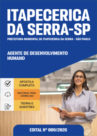 Agente de Desenvolvimento Humano - Prefeitura de Itapecerica da Serra - SP