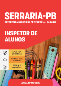 Inspetor de Alunos - Prefeitura de Serraria - PB