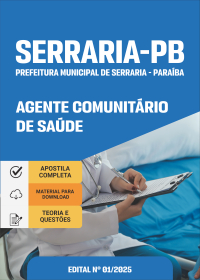 Agente Comunitário de Saúde - Prefeitura de Serraria-PB