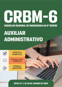 Auxiliar Administrativo - CRBM-6