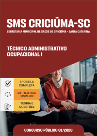 Técnico Administrativo Ocupacional I - SMS-SC