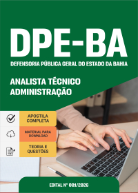Analista Técnico - Administração - DPE-BA