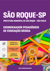 Coordenador Pedagógico de Educação Básica - Prefeitura de São Roque - SP