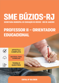 Professor II - Orientador Educacional - Prefeitura de Armação dos Búzios-RJ
