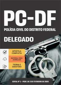 Delegado - Polícia Civil - DF