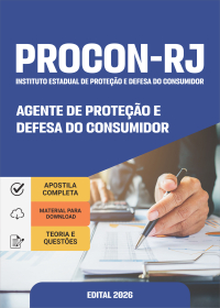 Agente de Proteção e Defesa do Consumidor - PROCON-RJ