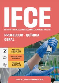 Professor - Química Geral - IFCE