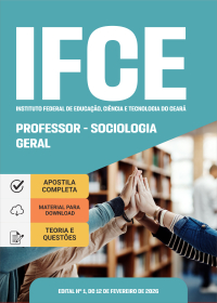 Professor - Sociologia Geral - IFCE