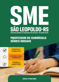 Professor de Currículo-Séries Iniciais - Prefeitura de São Leopoldo - RS