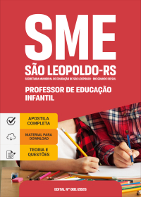 Professor de Educação Infantil 25h - Prefeitura de São Leopoldo - RS