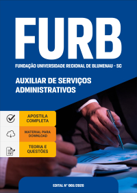 Auxiliar de Serviços Administrativos - FURB-SC