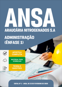 Ênfase 1: Administração - ANSA