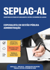 Especialista em Gestão Pública - Especialidade: Administração - SEPLAG-AL