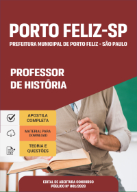 Professor de História - Prefeitura de Porto Feliz-SP