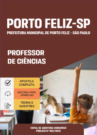 Professor de Ciências - Prefeitura de Porto Feliz-SP