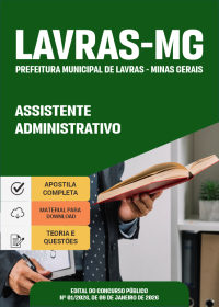 Assistente Administrativo - Prefeitura de Lavras - MG