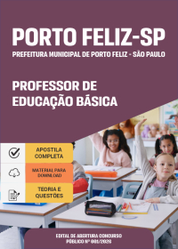 Professor de Educação Básica I - Prefeitura de Porto Feliz - SP