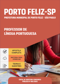 Professor de Língua Portuguesa - Prefeitura de Porto Feliz-SP