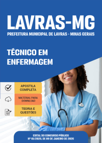 Técnico de Enfermagem - Prefeitura de Lavras - MG