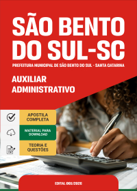 Auxiliar Administrativo - Prefeitura de São Bento do Sul-SC