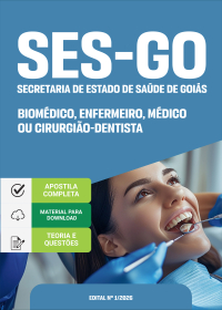 Categoria I: Biomédico, Enfermeiro, Médico ou Cirurgião-Dentista - SES-GO