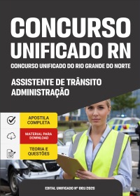 Assistente de Trânsito - Administração - Unificado RN