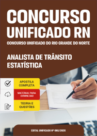 Analista de Trânsito - Estatística - Unificado RN
