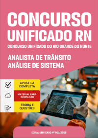 Analista de Trânsito - Análise de Sistemas - Unificado RN