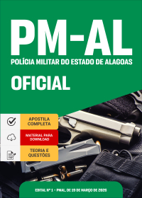Oficial de Estado-Maior - Polícia Militar - AL